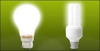 Energy-saving lamps picture material-3