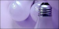 Incandescent bulbs picture material