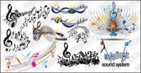 practical elements of music vector material