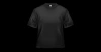 Blank black T-shirt picture material