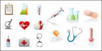 Medical-related icons vector material