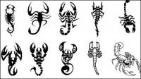 Scorpion totem vector material