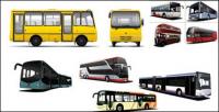 Diversos material de vector de bus d'autobús