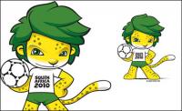 Copa del món 2010 vector mascot