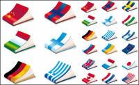 Notebook cover national flag