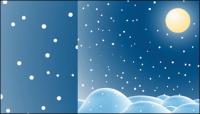 Snow Vector material -2