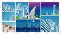 9, city construction material vector