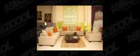 Modern living room boutique picture material-7