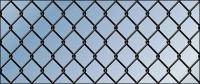 Vector material barbed wire