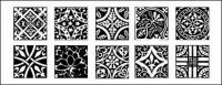 Classical Chinese tile pattern designs