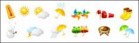 Weather category vector icon