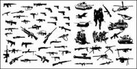 Material de vector d'armes modernes i equipaments