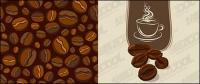 Vector material coffee beans