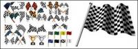 F1 racing banner amb l'element de Trofeu