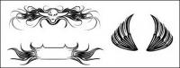 Vector material elements of the trend wings
