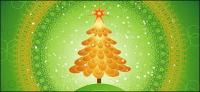 Special Christmas tree vector material