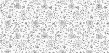 nice floral background vector