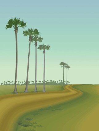 township tree path vector