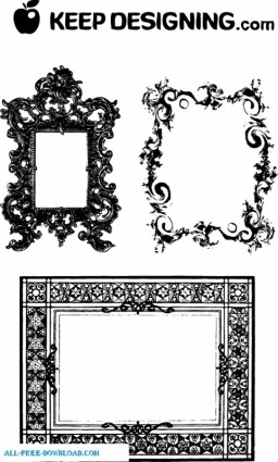 fancy frames ornate borders