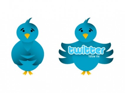 vector twitter bird icon Free Download