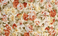 Flower Textures Of Wallpapers-2