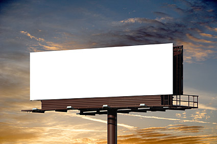Large gaps in outdoor billboard picture material-1