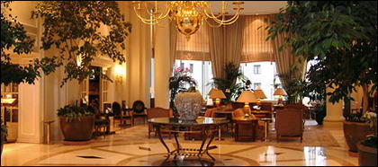 Gorgeous hotel lobby picture material-1