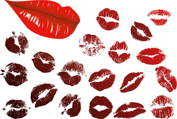 Kiss Lip Print