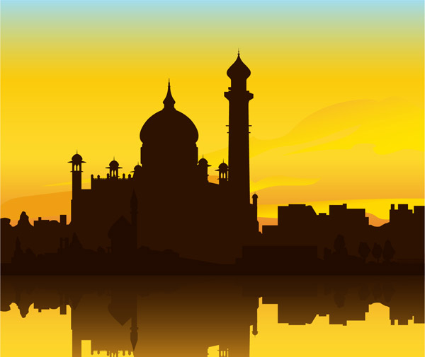Taj Mahal Yellow