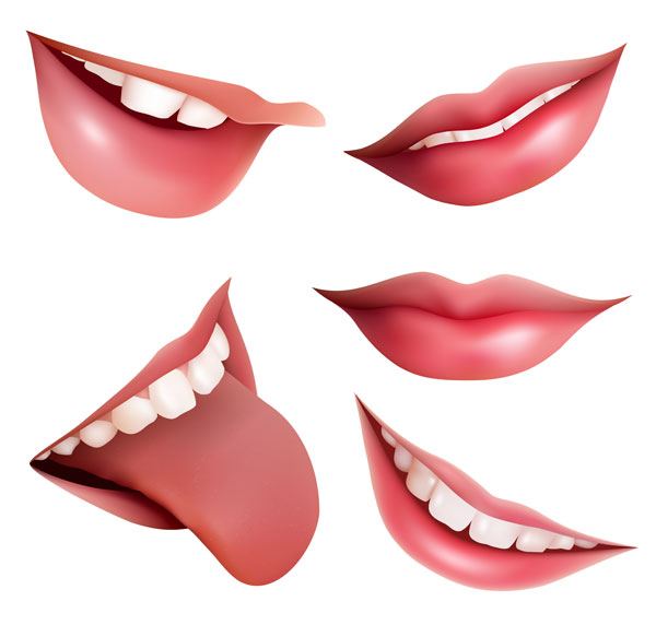 Mouth Vector material