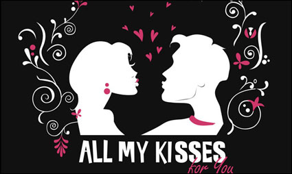Give you all my kisses Vector