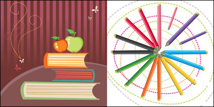 Cute stationery Vector