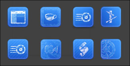 Blue Print Icons png