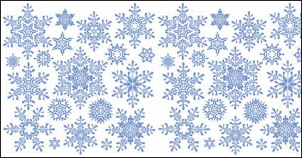 snowflake vector material -2