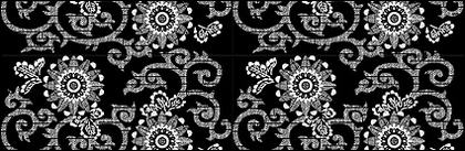 Vector traditional tiled background material-32