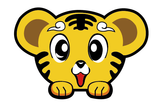Keyword Tiger Tiger cartoon cute vector material Free Download