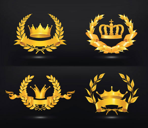 Keywords: crown, wheat, banner, champion, vector Free