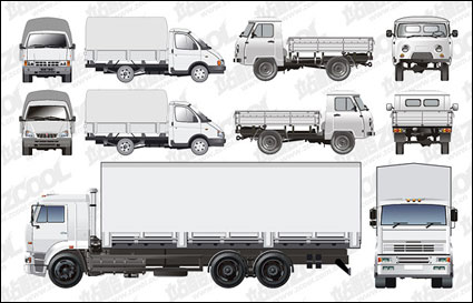 variety of truck Vector