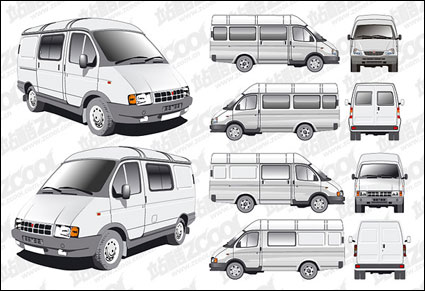 Commercial vehicle vector material