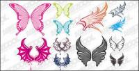 Lovely wings vector material