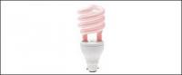 The energy-saving light pink picture material