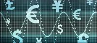 Currency movements picture material