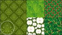 vector green background material