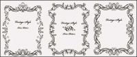Practical beautiful lace Vector material