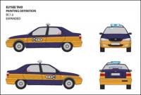 View original vector Jetta IV taxi		
