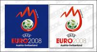 2008 European Cup logo vector material