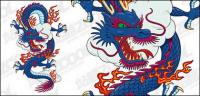 Chinese Dragon vector material