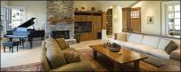 Village style living room picture material