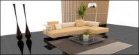 Fashion living room View picture material