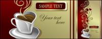 Vector material love coffee